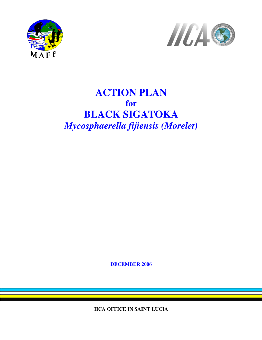 Action Plan Black Sigatoka