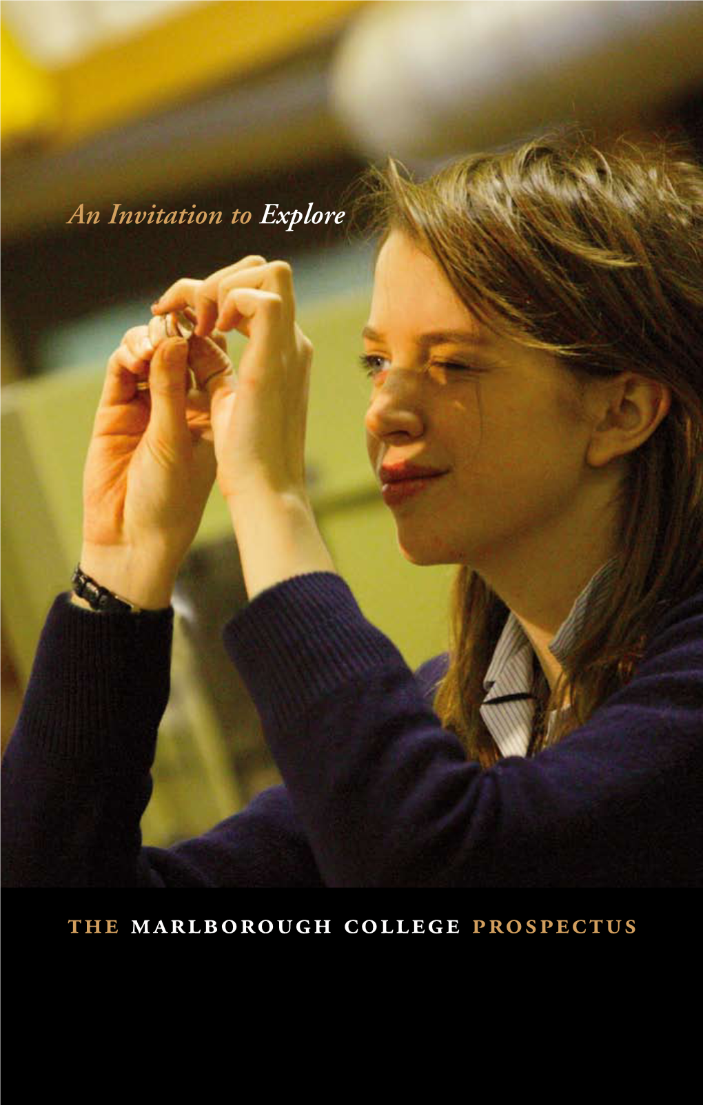 An Invitation to Explore the Marlborough College Prospectus