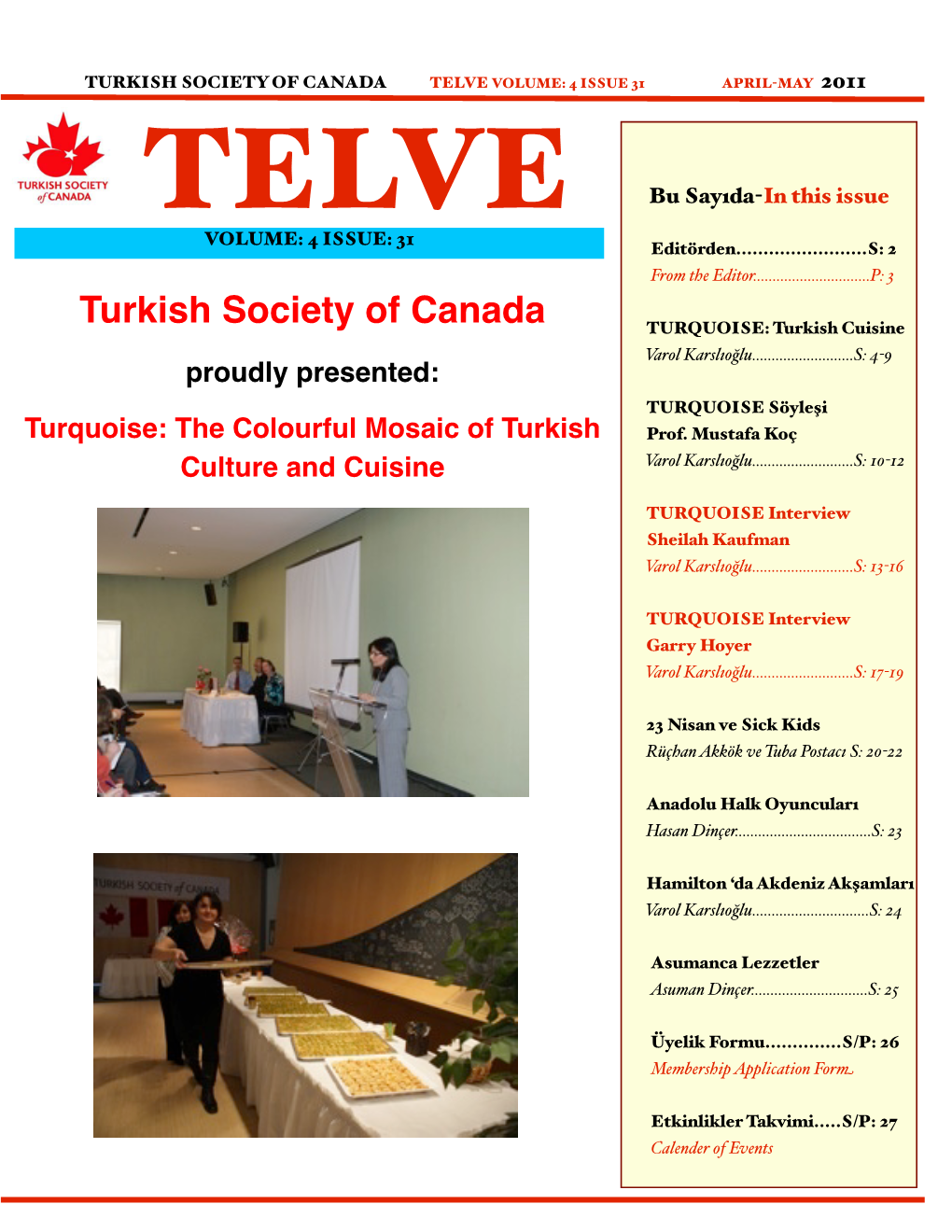 Telve April-May 2011