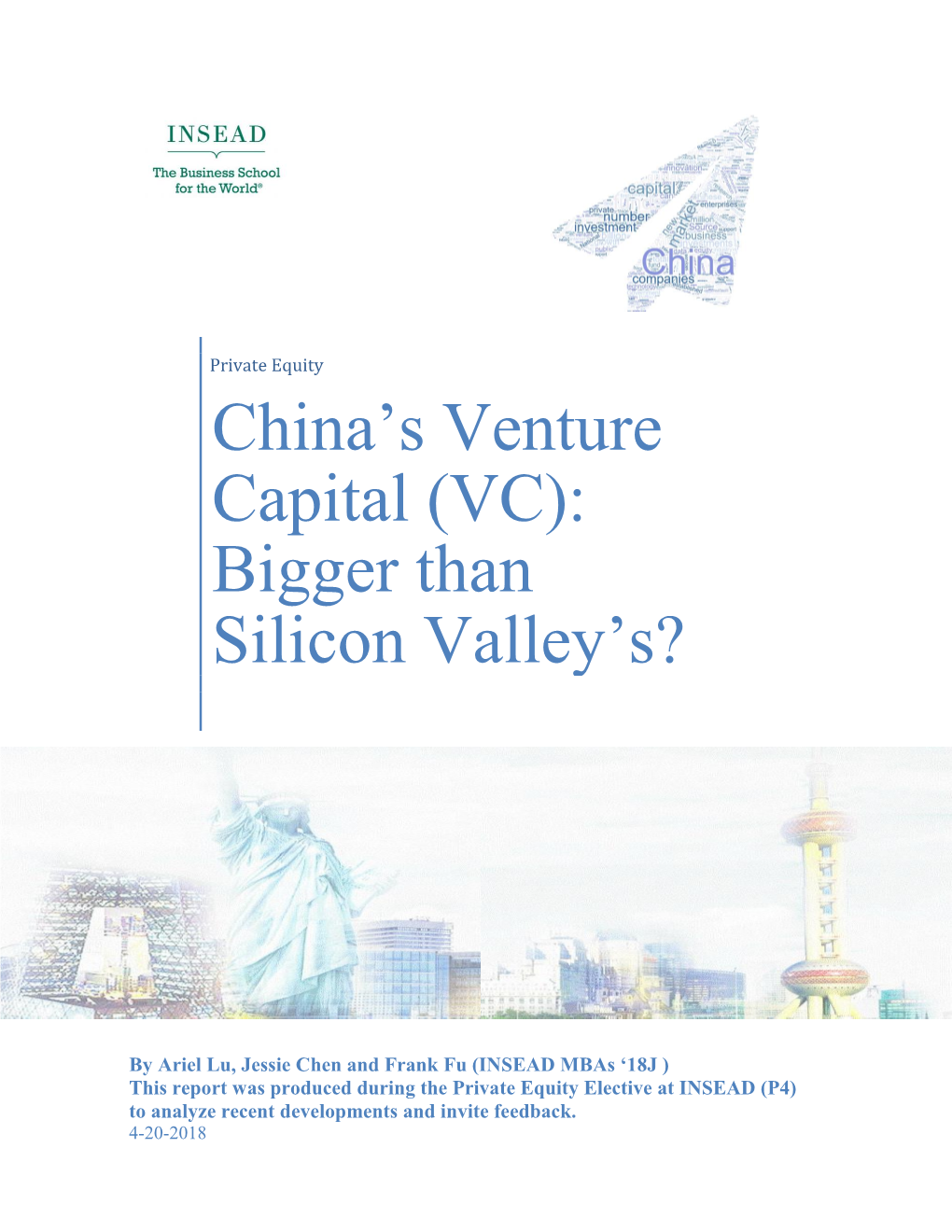 China's Venture Capital (VC): Bigger Than Silicon Valley's?