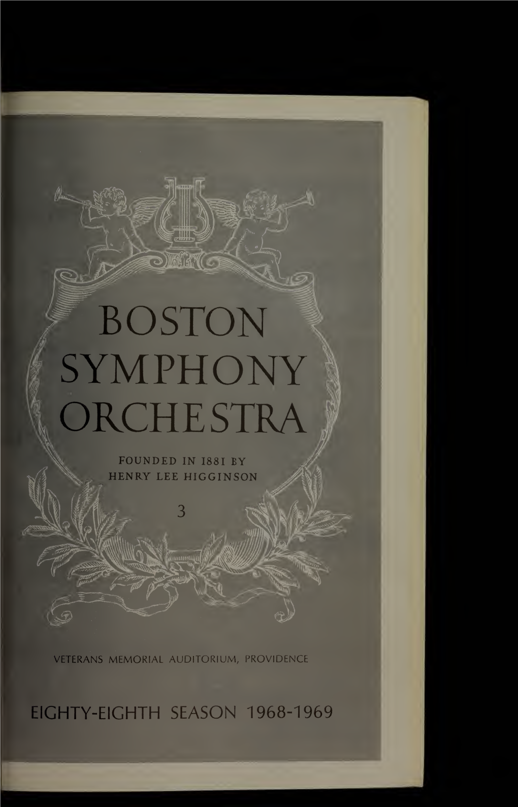 Boston Symphony Orchestra Concert Programs, Season 88, 1968-1969, Trip