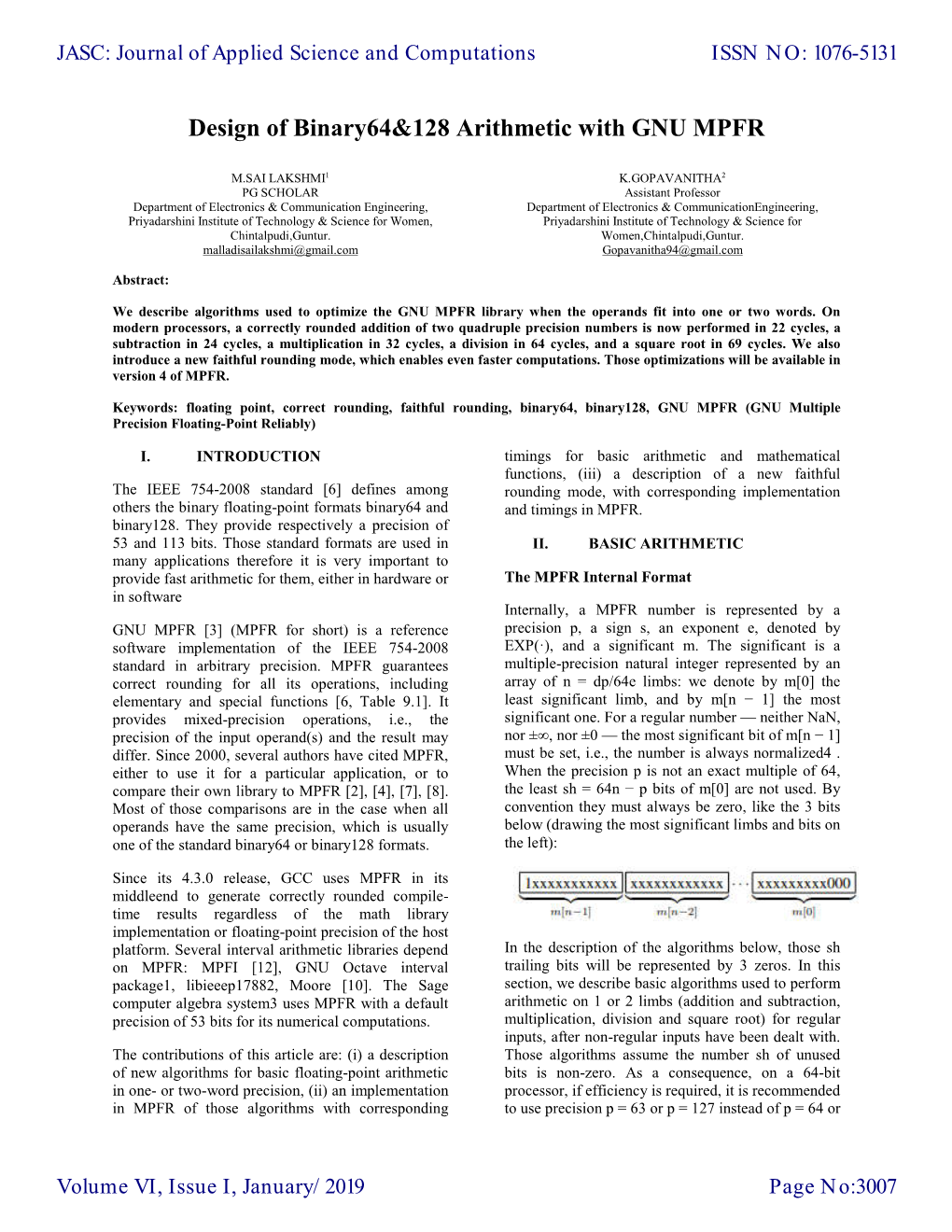 Design of Binary64&128 Arithmetic with GNU MPFR