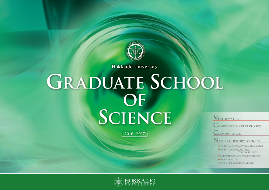 Graduate School Science