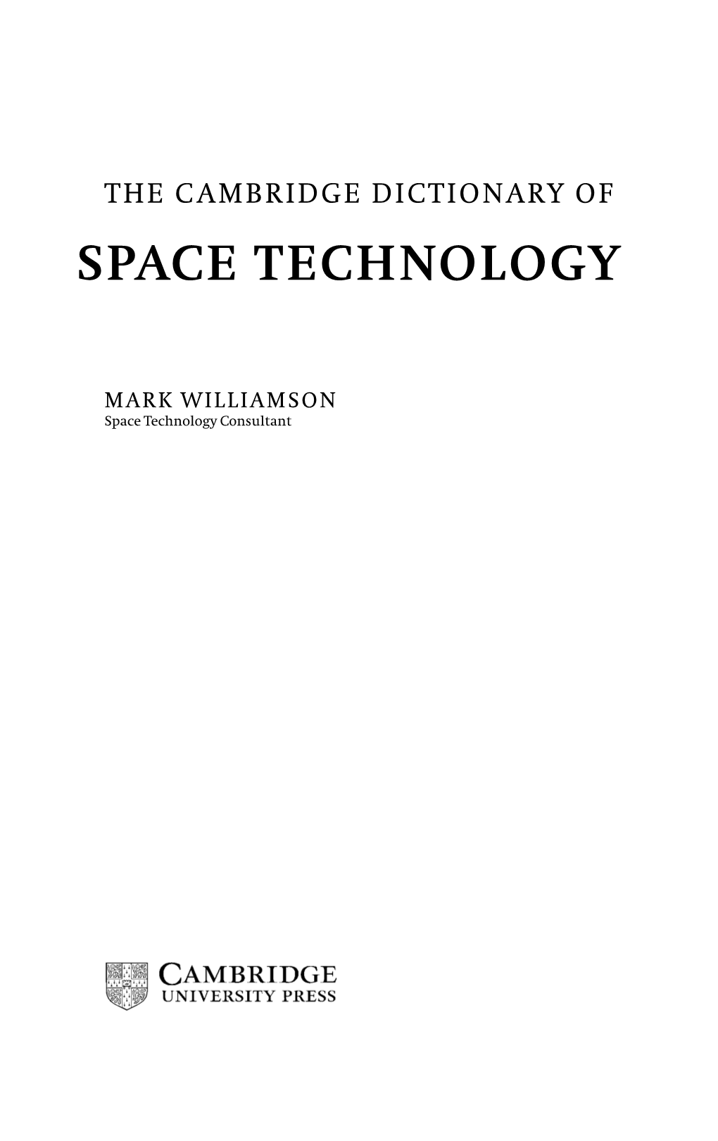 Space Technology