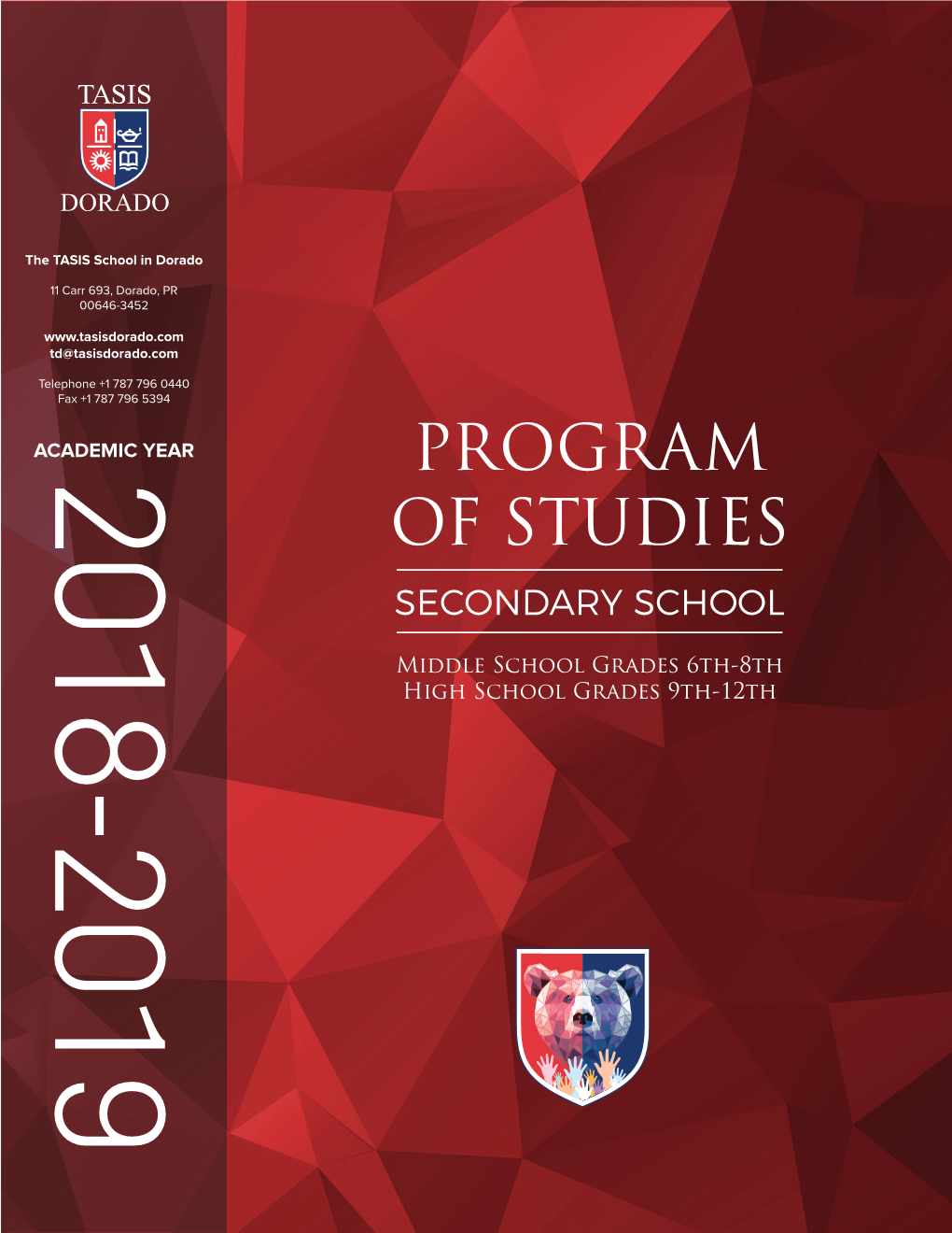 Secondary Program of Studies