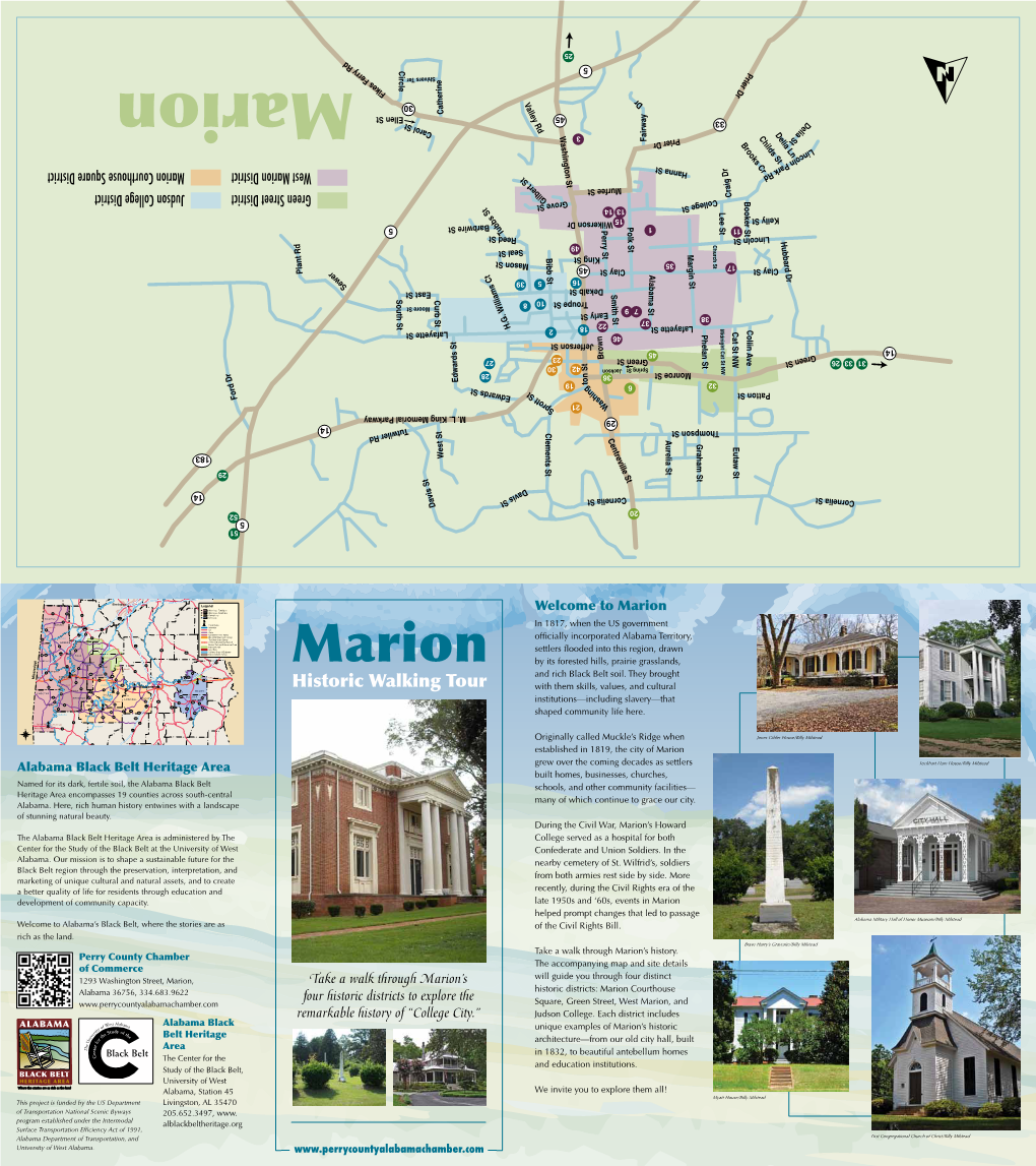 Marion Walking Tour Brochure