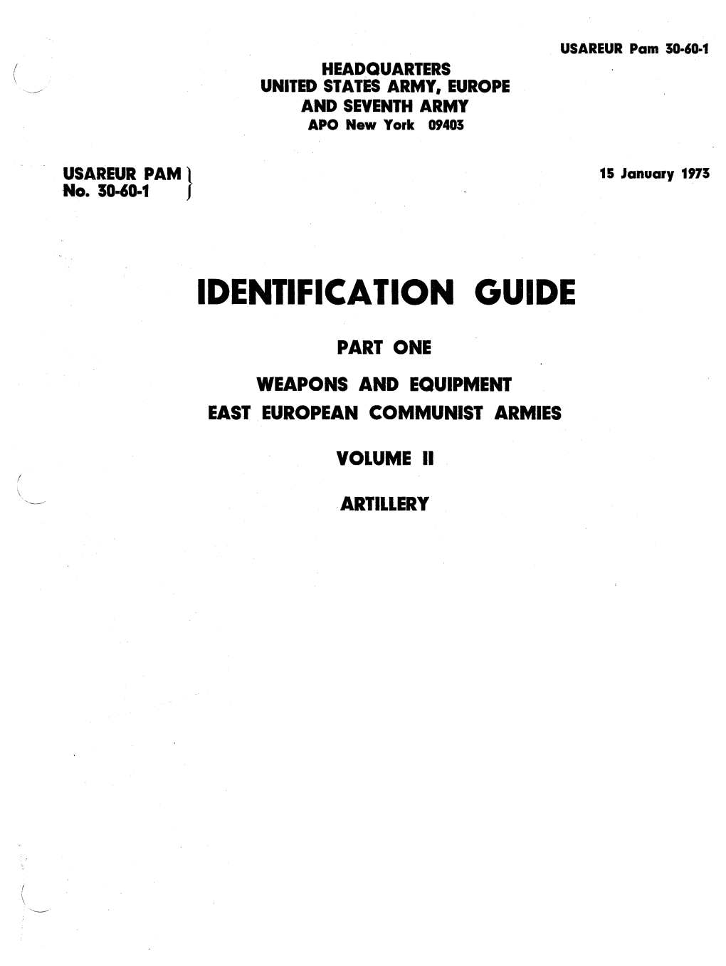 Identification Guide