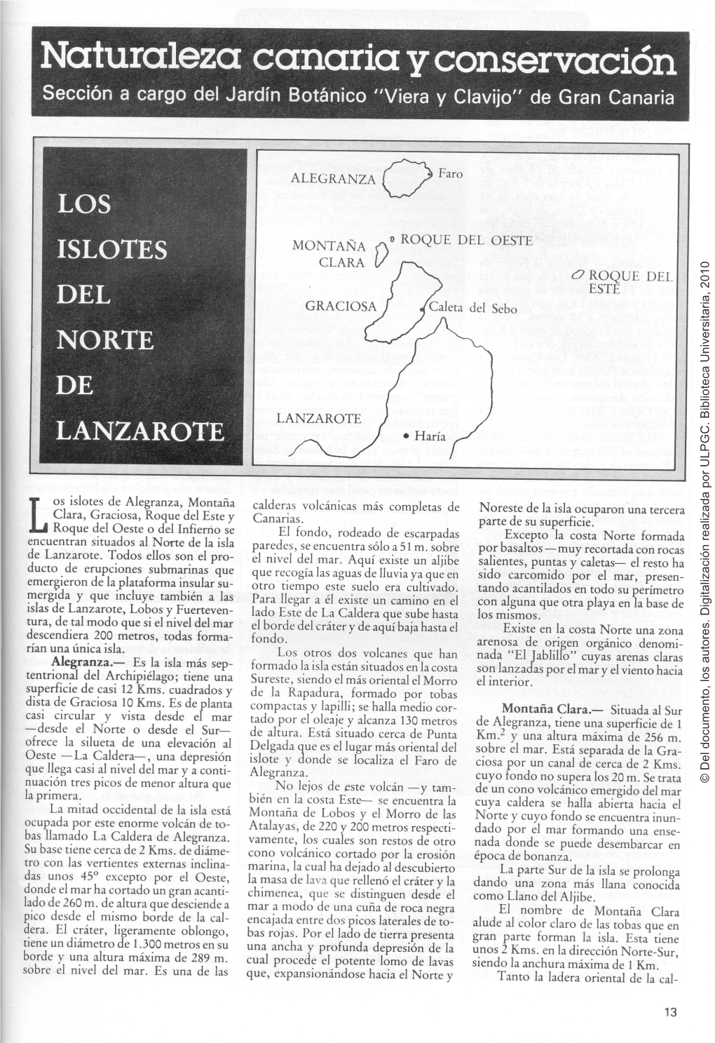 Los Islotes Del Norte De Lanzarote