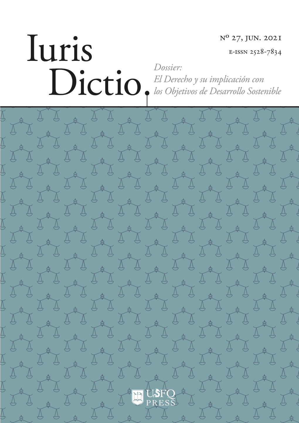 El Derecho Y Su Implicación Con Los Objetivos De Desarrollo Sostenible º