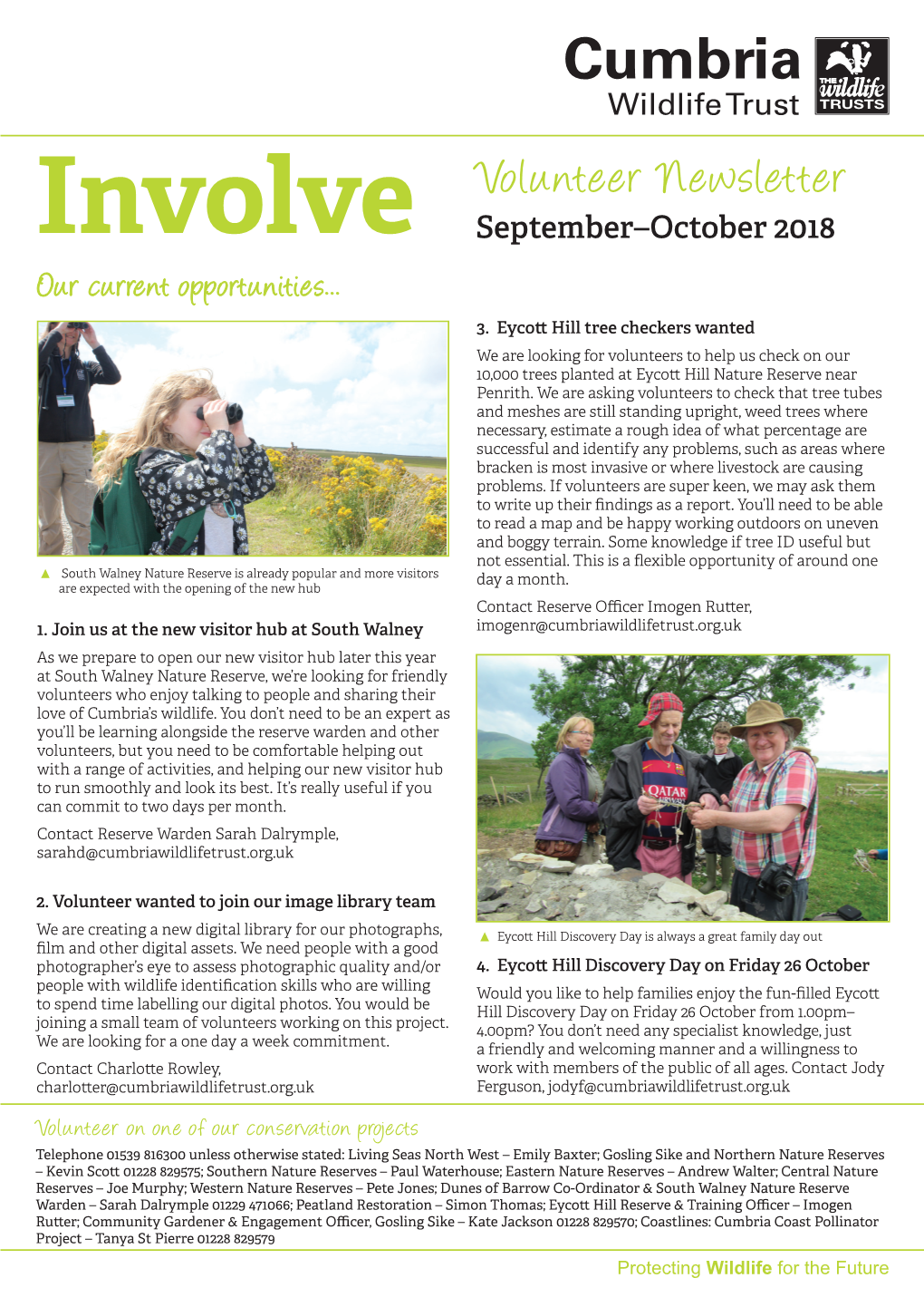 Involve Volunteer Newsletter