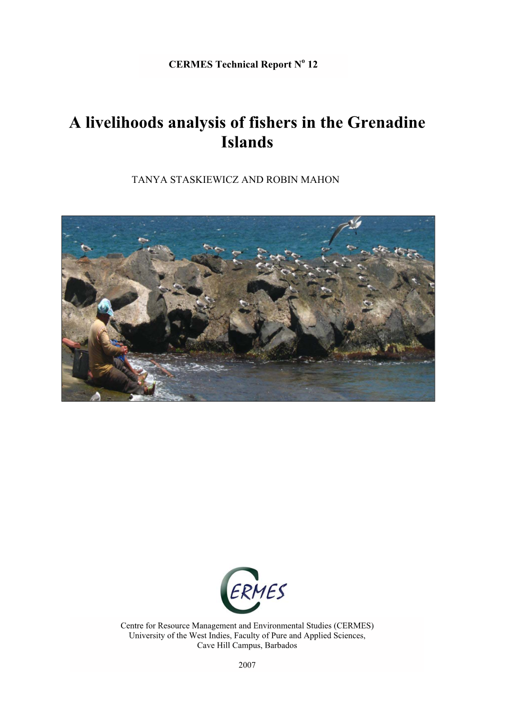 A Livelihoods Analysis of Fishers in the Grenadine Islands