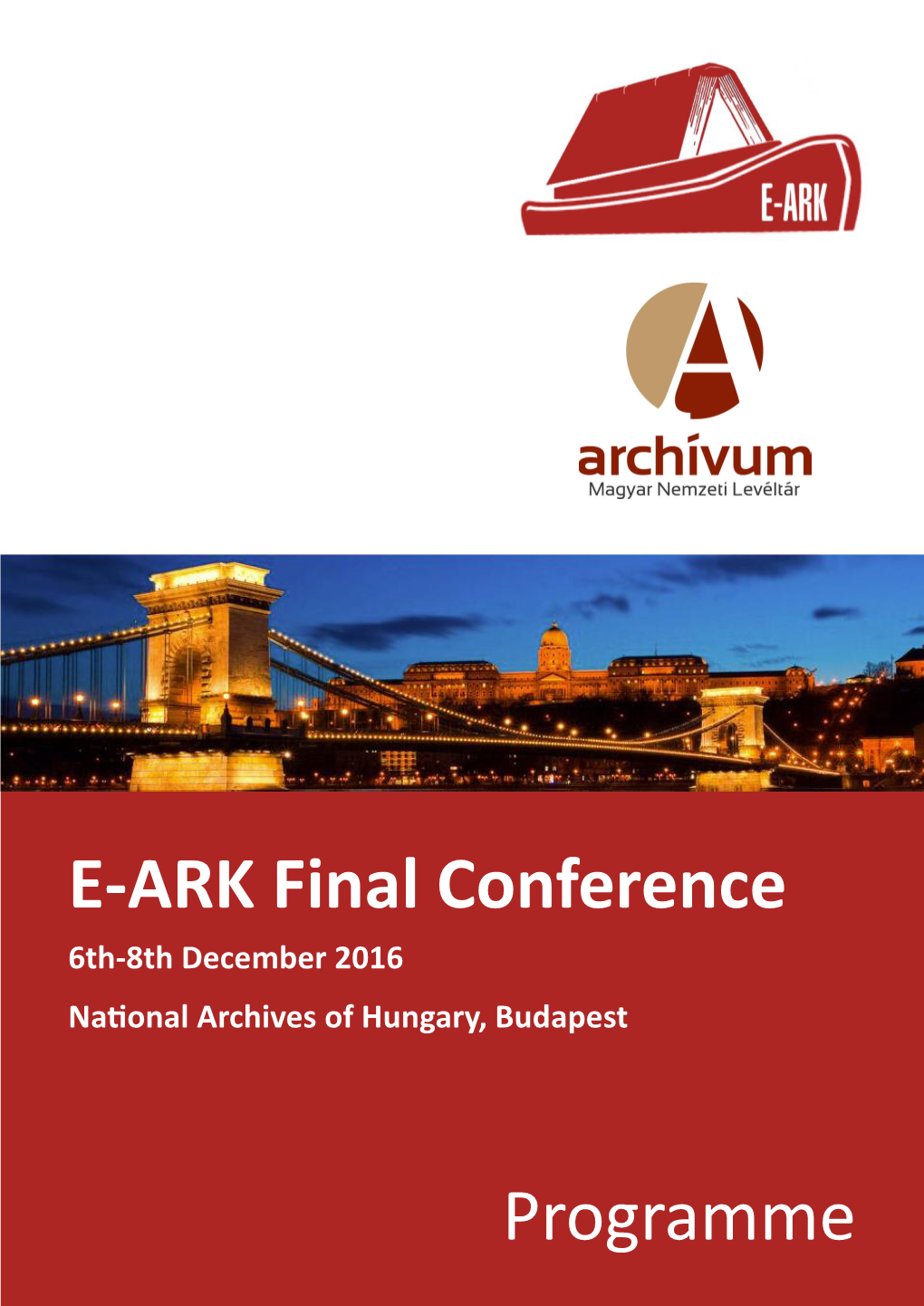 E-ARK Conference Programme