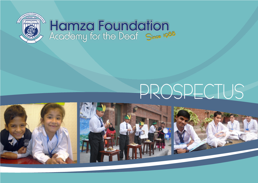 Hamza Foundation Academy for the Deaf Since 1988