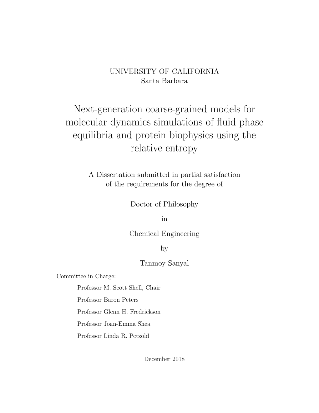 Next-Generation Coarse-Grained Models for Molecular Dynamics Simulations of Fluid Phase Equilibria and Protein Biophysics Using