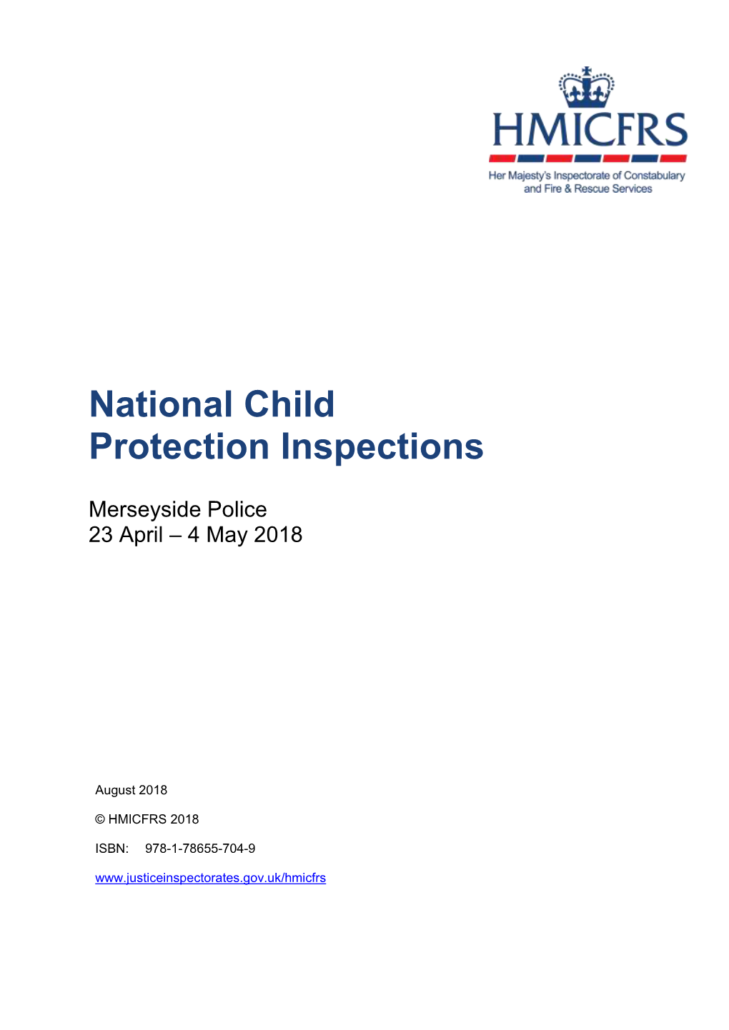 Merseyside National Child Protection Inspection