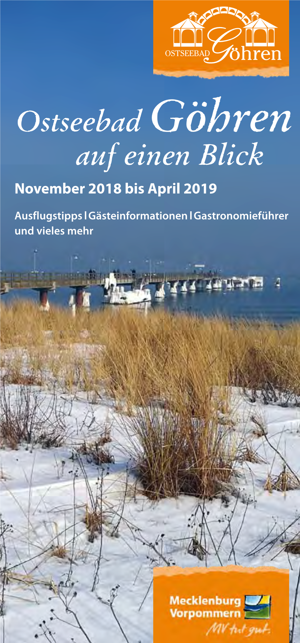 Ostseebad Göhren Auf Einen Blick November 2018 Bis April 2019