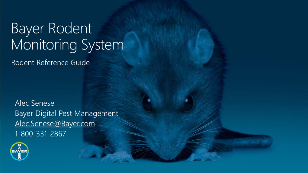 The Bayer Rodent ID Guide