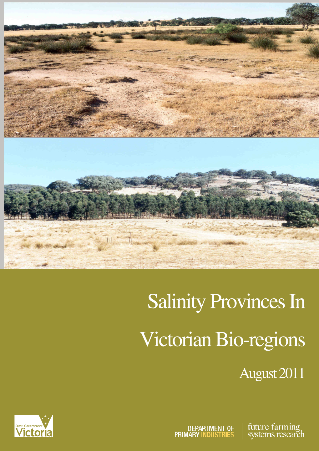 Salinity Provinces and Risk Assessment of Environmental Asset
