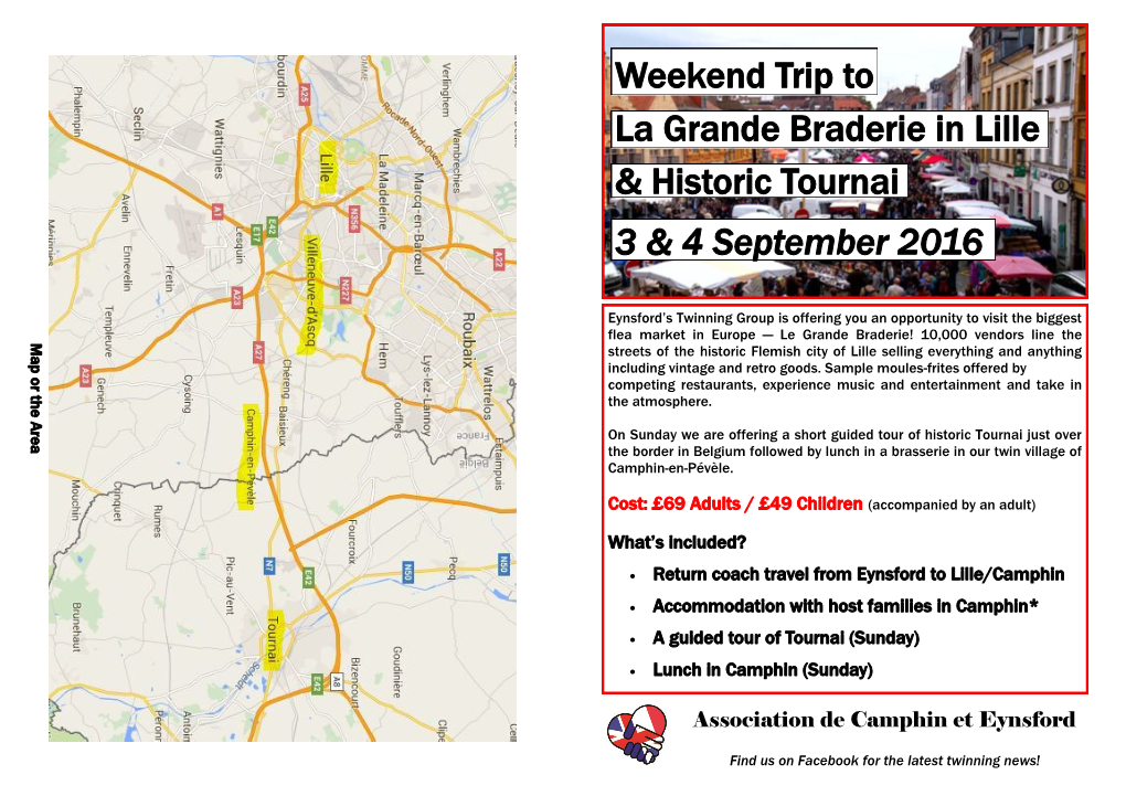 Weekend Trip to La Grande Braderie in Lille & Historic Tournai 3 & 4