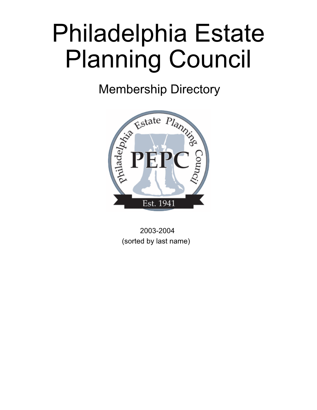 Philadelphia Estate Planning Council