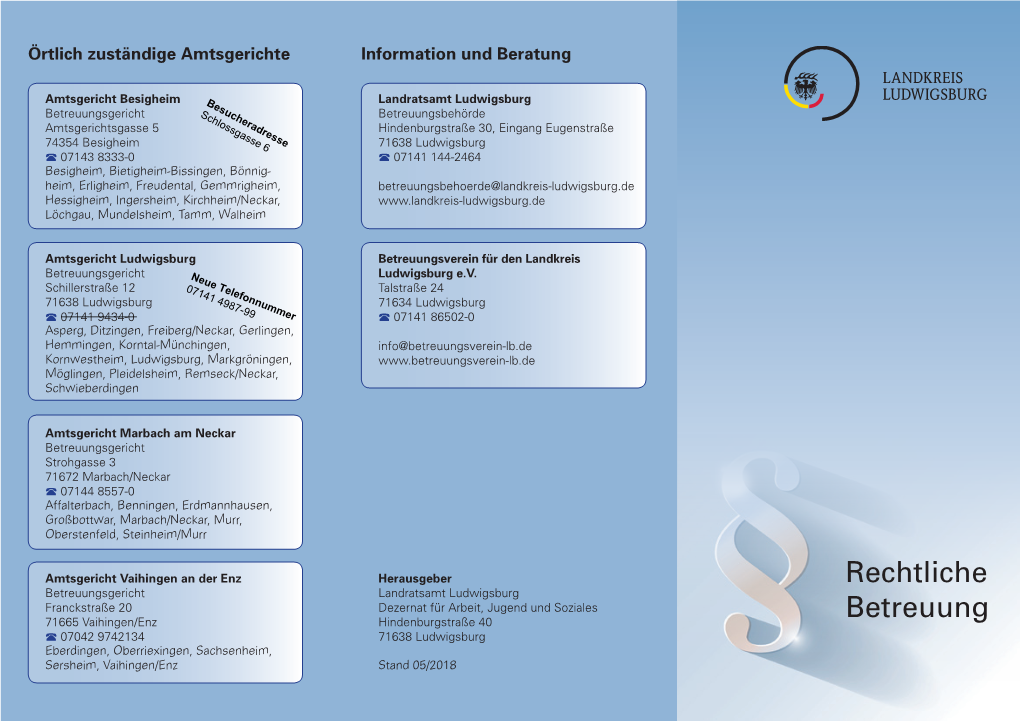 Rechtliche Betreuung