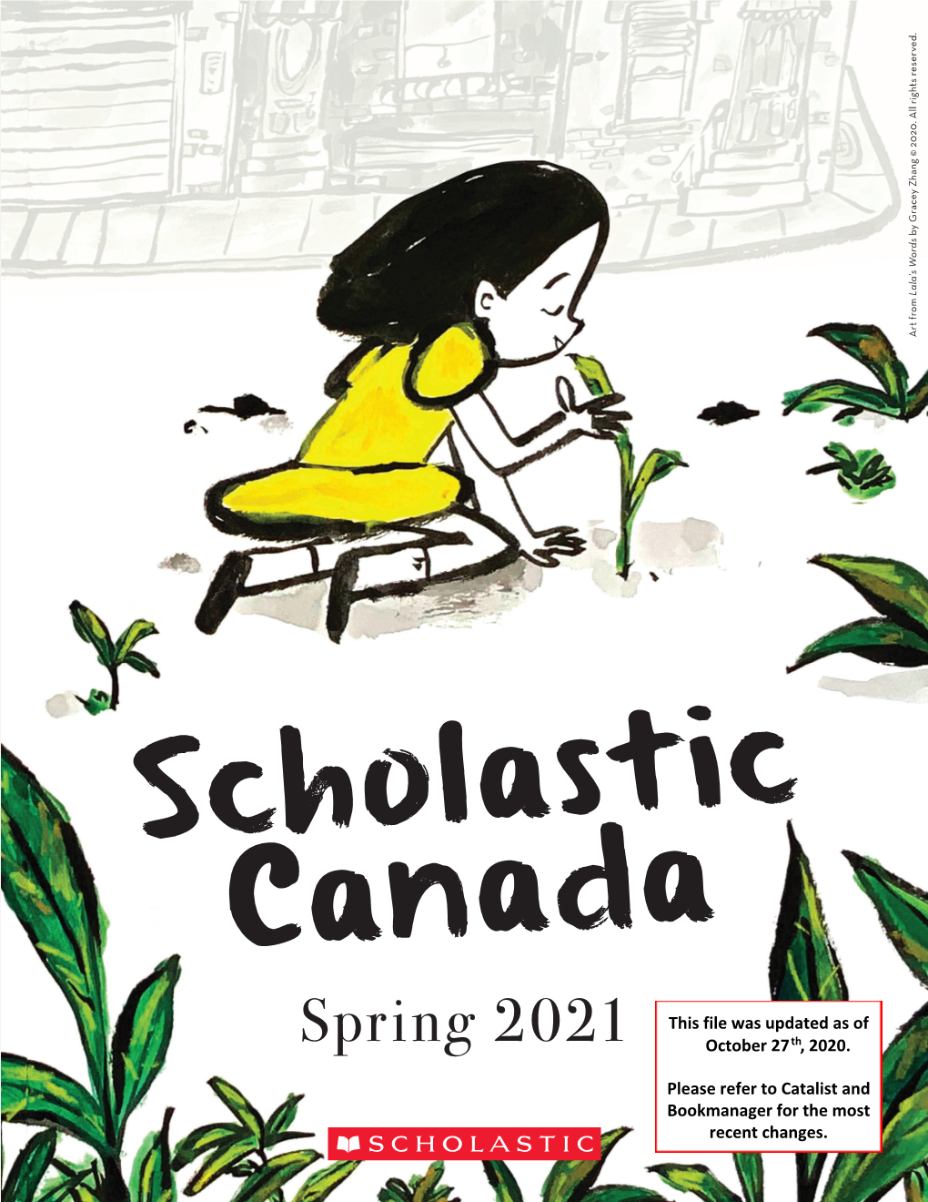 Scholastic Canada Spring 2021