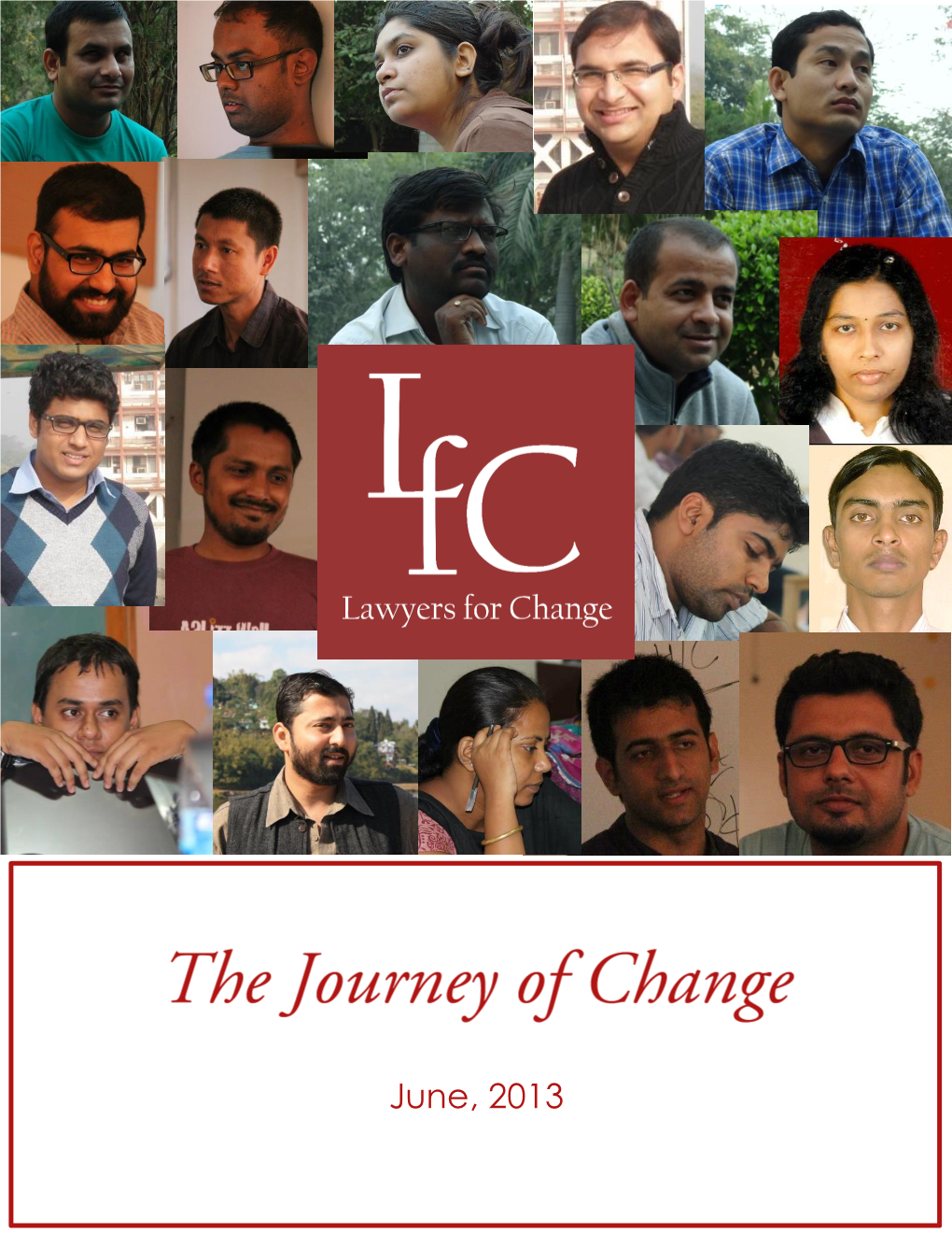 The Journey of Change, June 2013