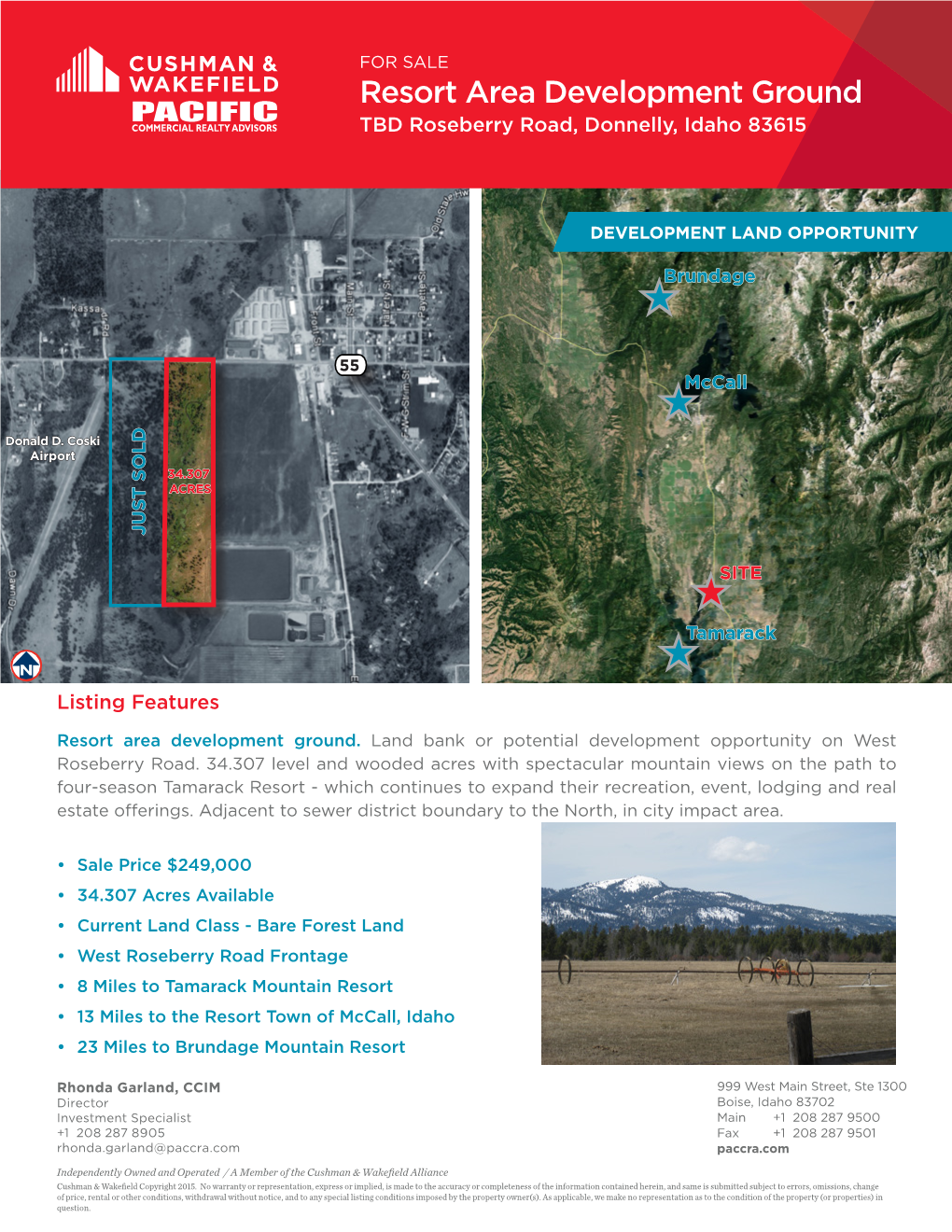 Resort Area Development Ground TBD Roseberry Road, Donnelly, Idaho 83615