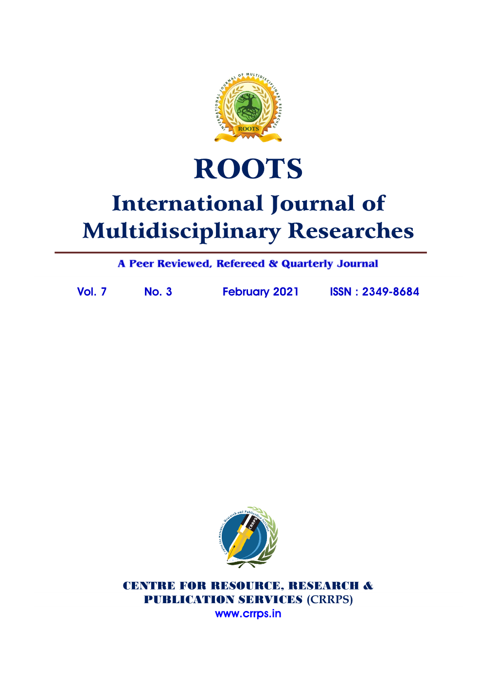 International Journal of Multidisciplinary Researches