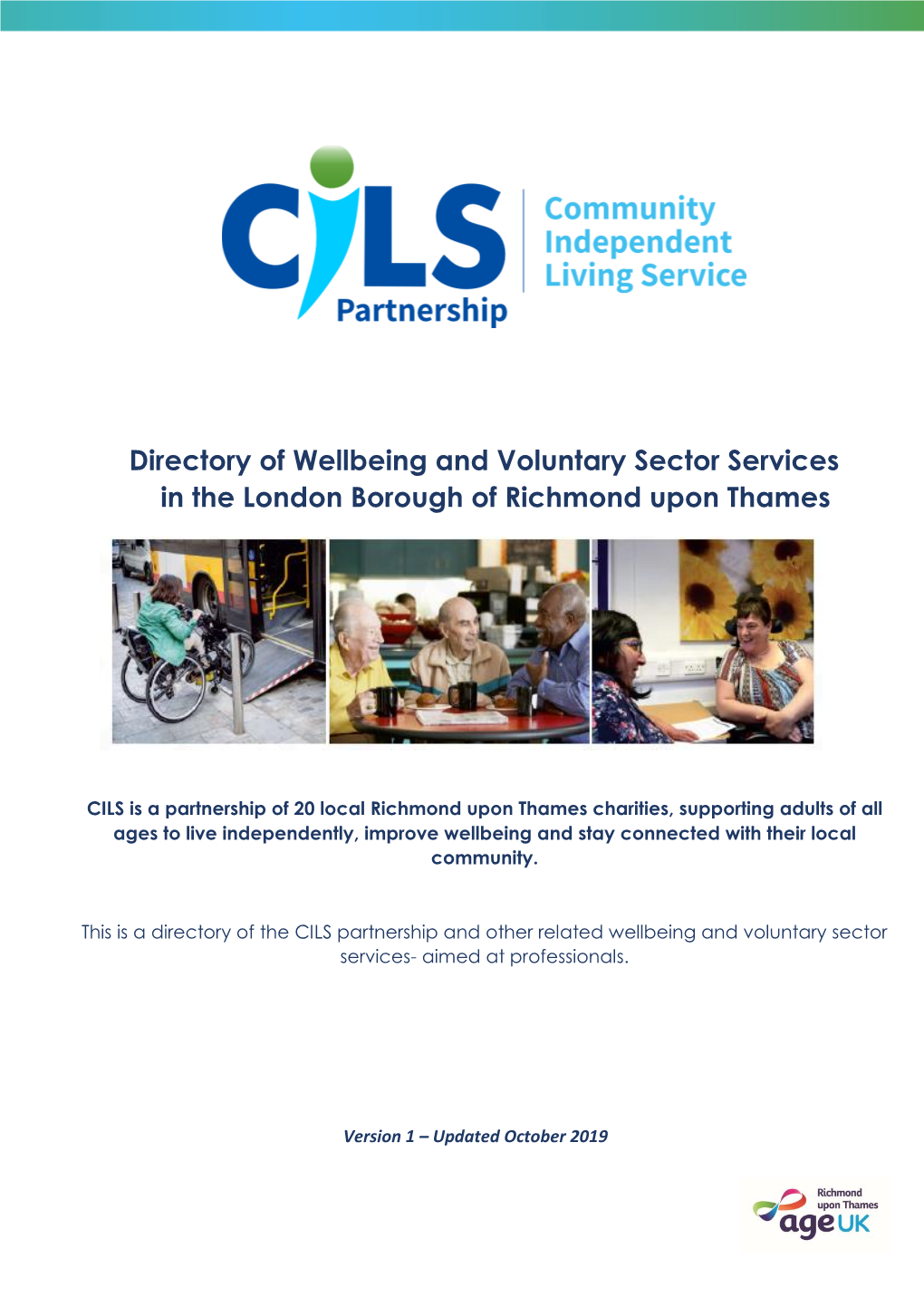 Directory of Wellbeing and Voluntary Sector Services in the London Borough of Richmond Upon Thames