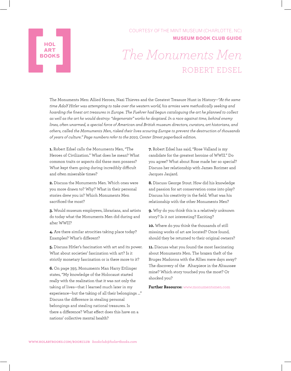 The Monuments Men Robert Edsel