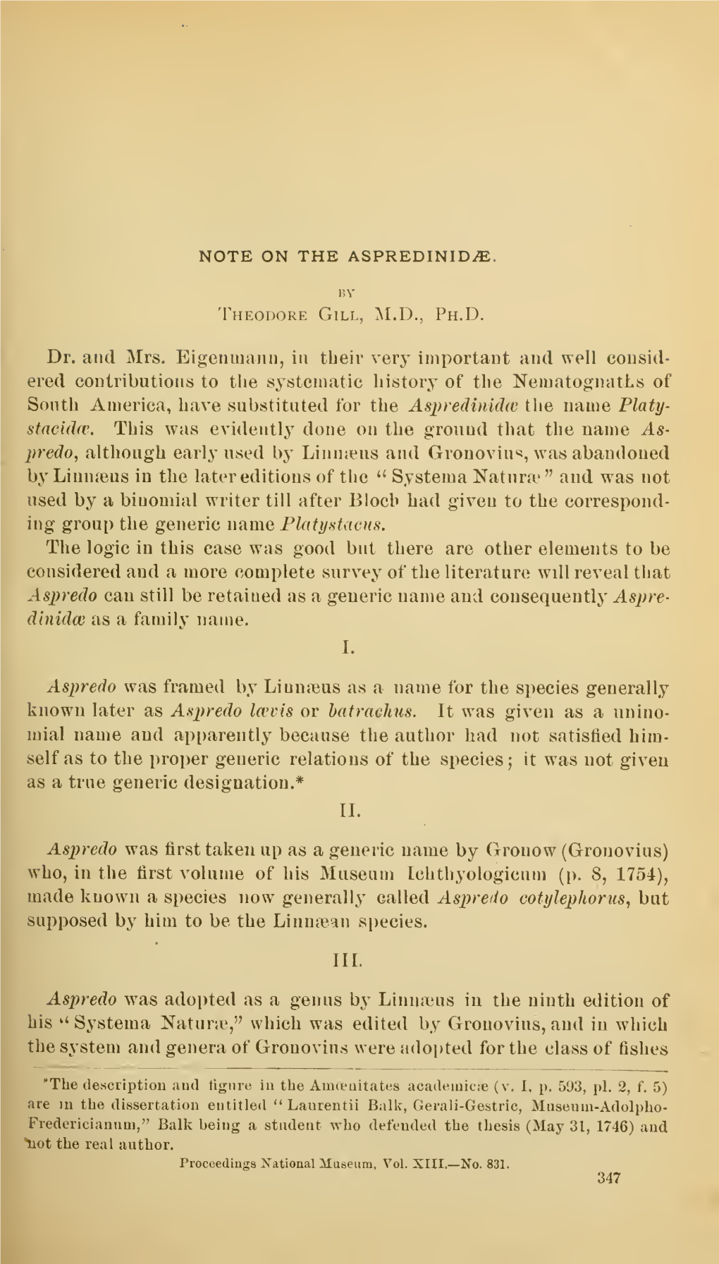 Proceedings of the United States National Museum