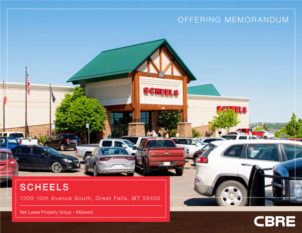 SCHEELS 1200 10Th Avenue South, Great Falls, MT 59405