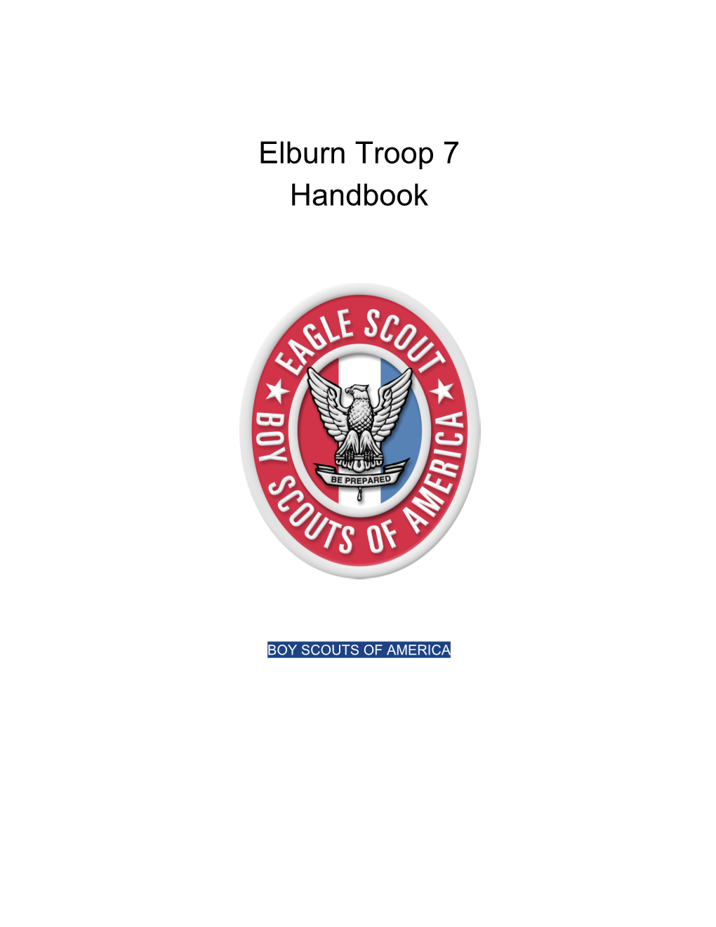 Troop 7 Handbook Revised 2019 10