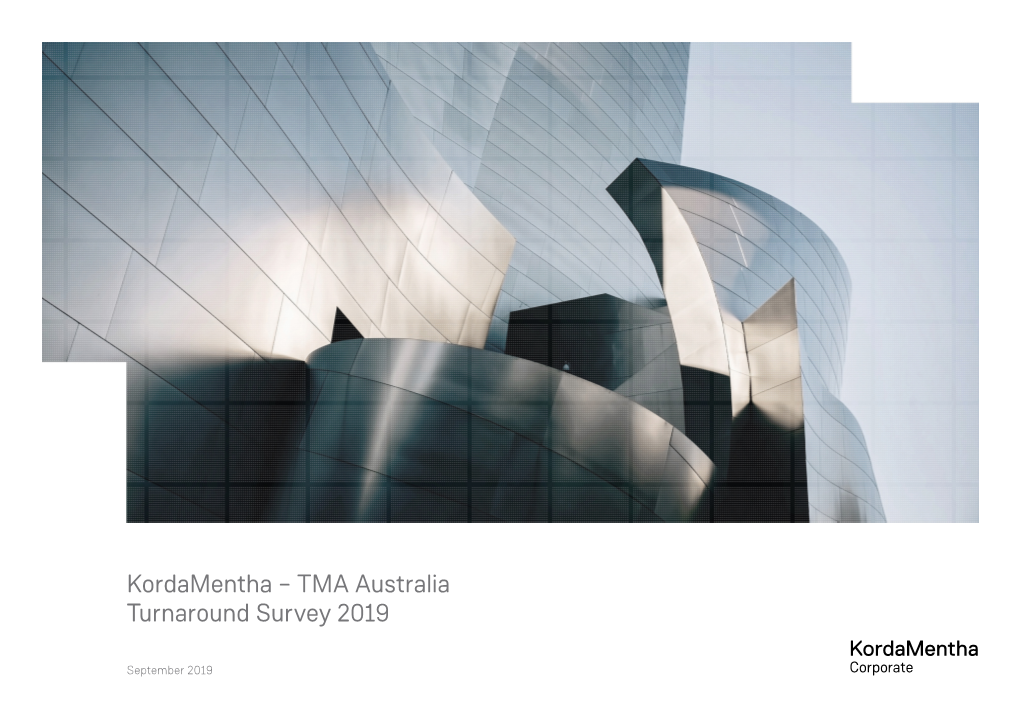 TMA Australia Turnaround Survey 2019