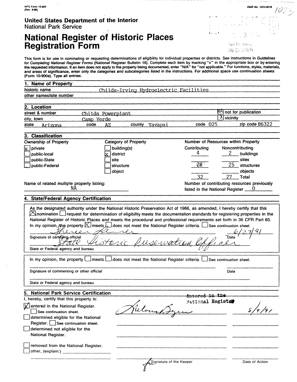 National Register of Historic Places Continuation Sheet