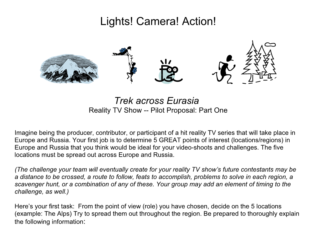 Lights! Camera! Action! s1