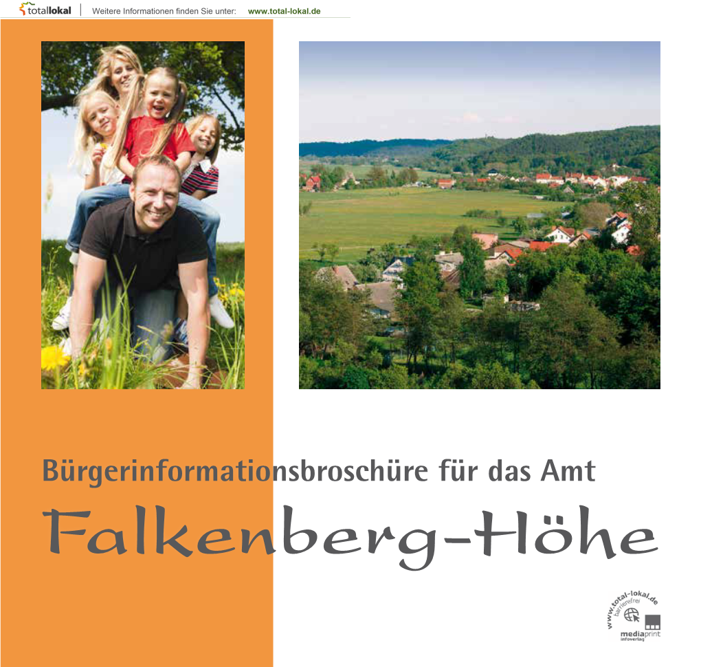 Falkenberg-Höhe INHALTSVERZEICHNIS