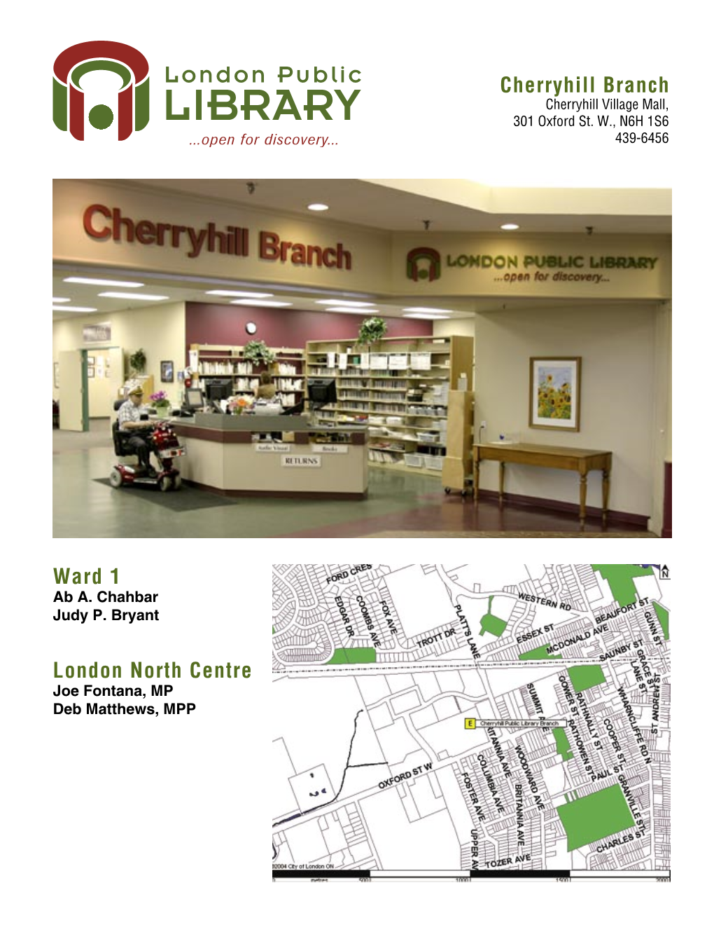 Cherryhill Branch Ward 1 London North Centre