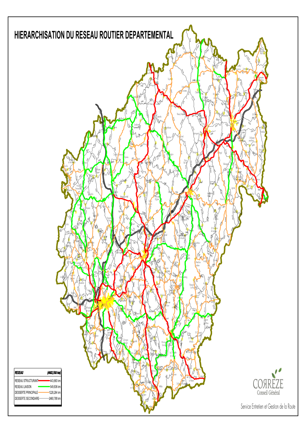 Hierarchisation Du Reseau Routier Departemental 7 8