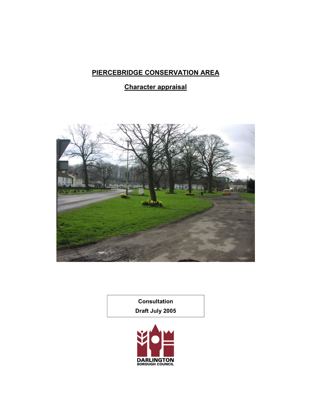 Piercebridge Conservation Area Character Appraisal