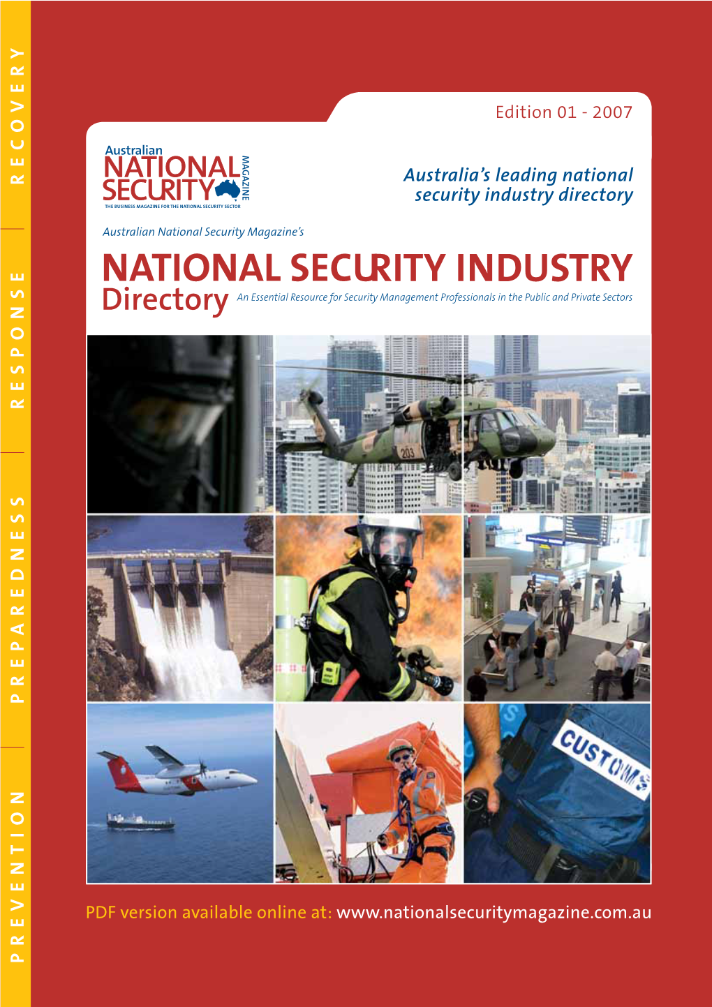 National Security Industry Directory the BUSINESS MAGAZINE for the NATIONAL SECURITY SECTOR