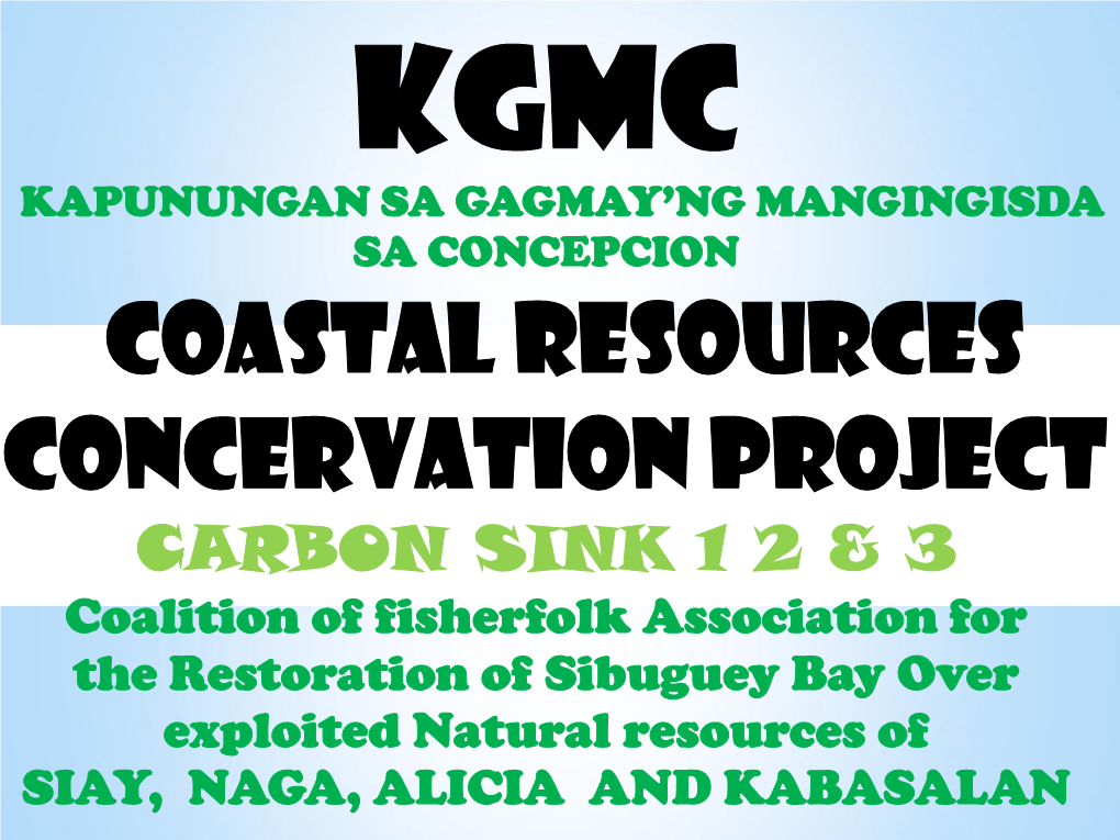 Coastal Resources Concervation Project