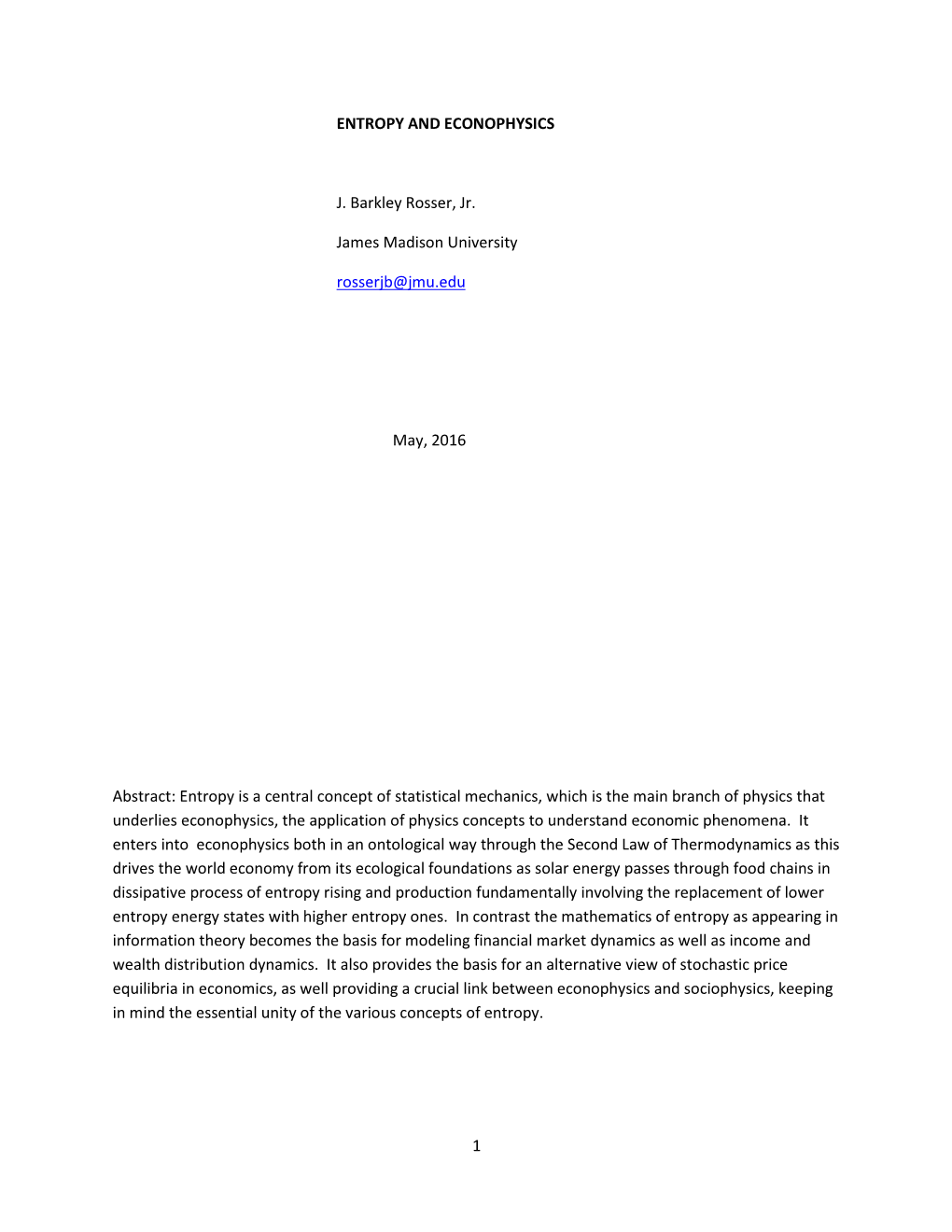 ENTROPY and ECONOPHYSICS.Pdf