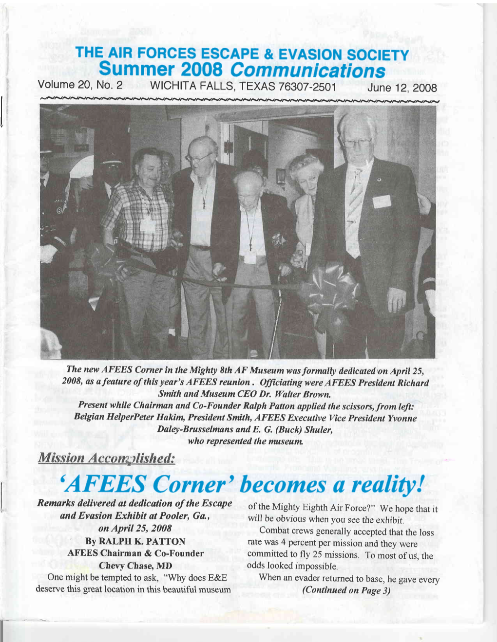 'AFEES Corner'becomes U Reali$!