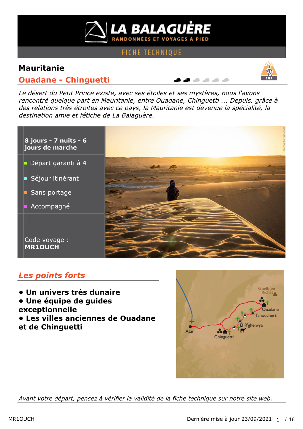 Mauritanie Ouadane - Chinguetti