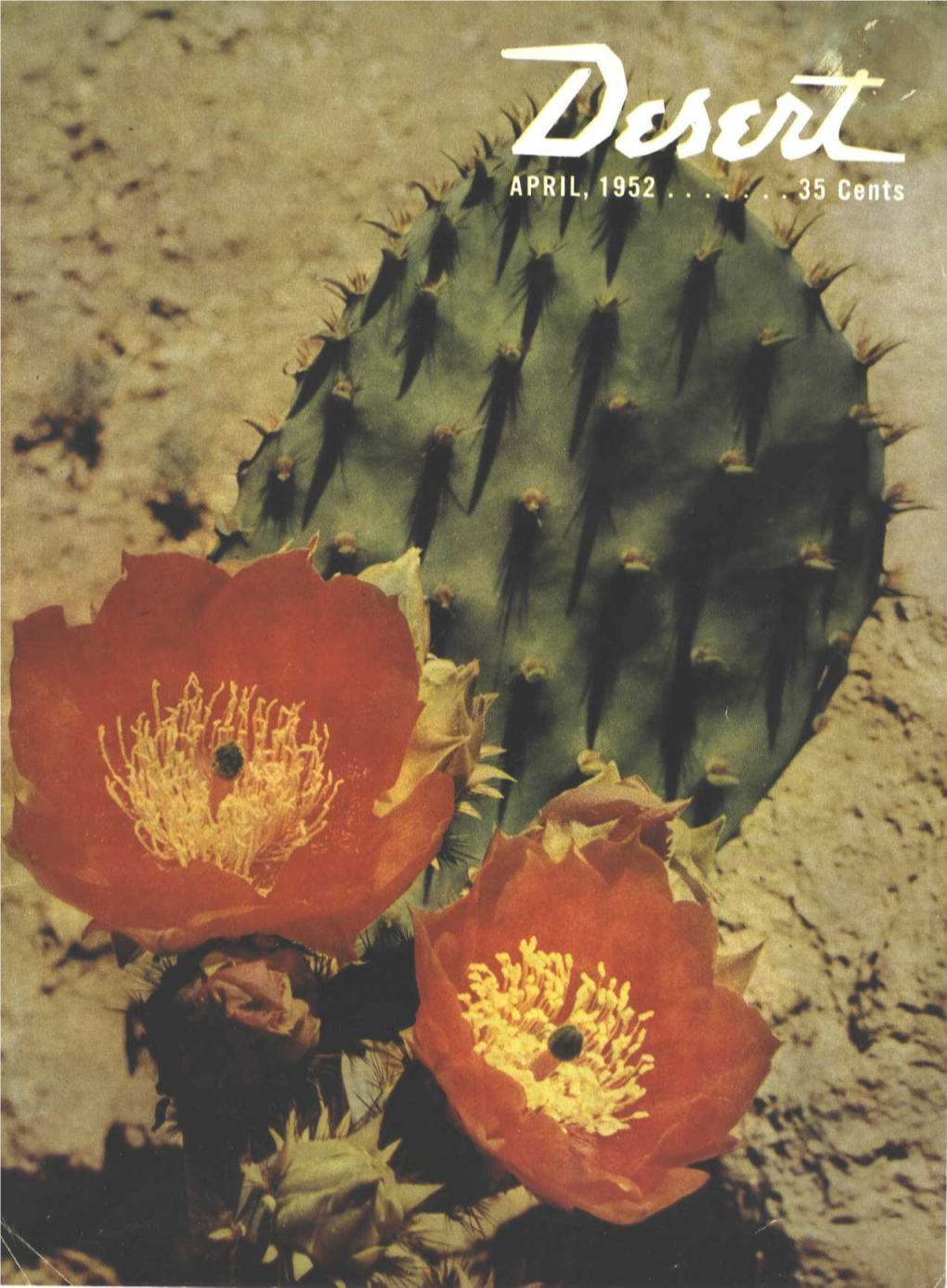 Desert Magazine 1952 April