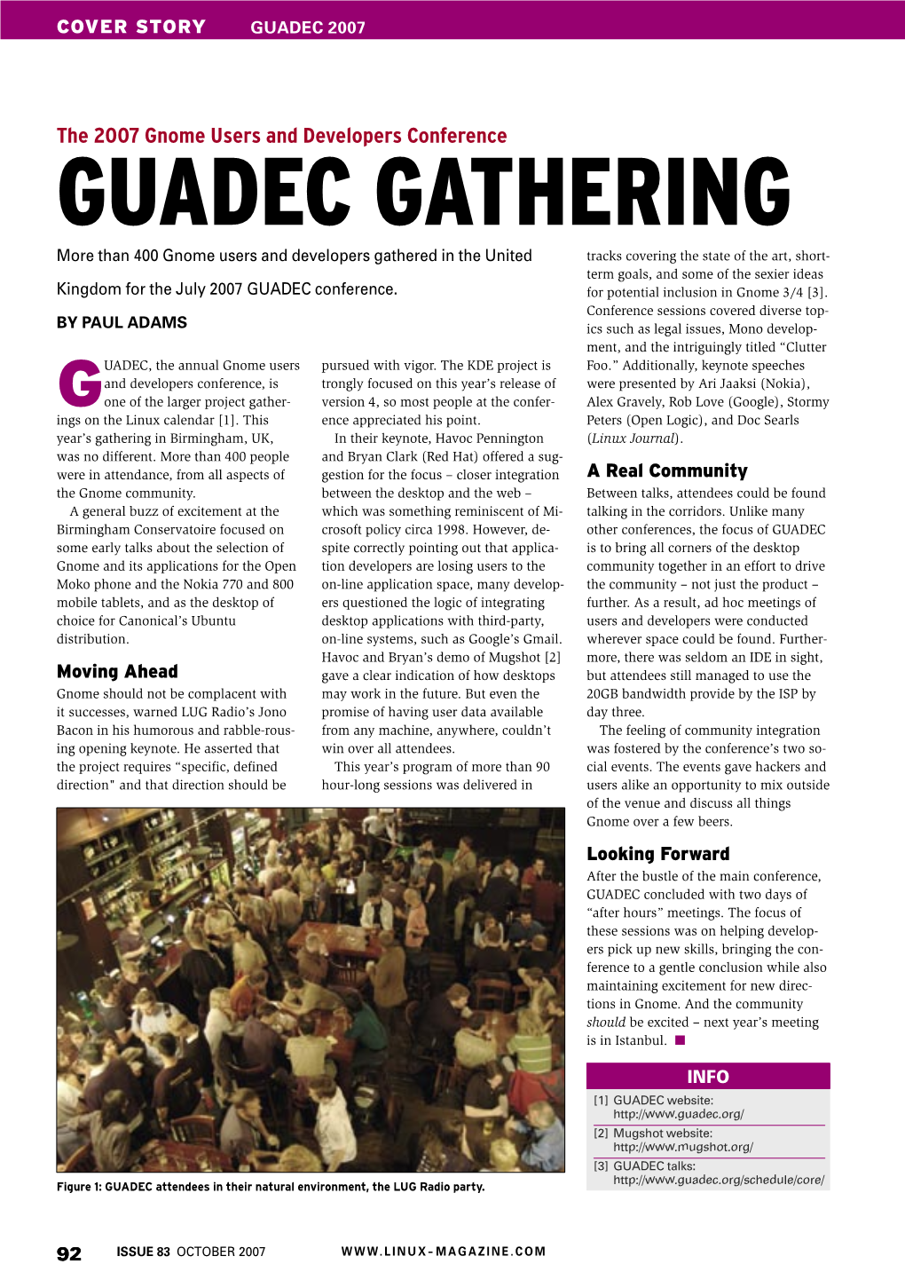 Guadec Gathering