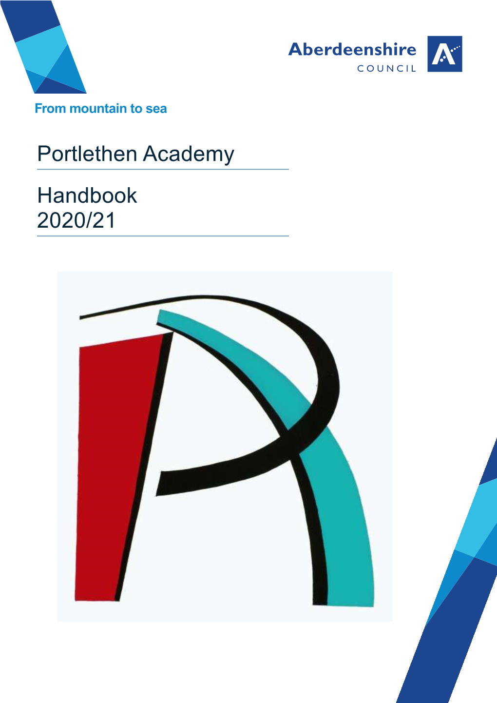 School Handbook Portlethen Academy 2020 2021