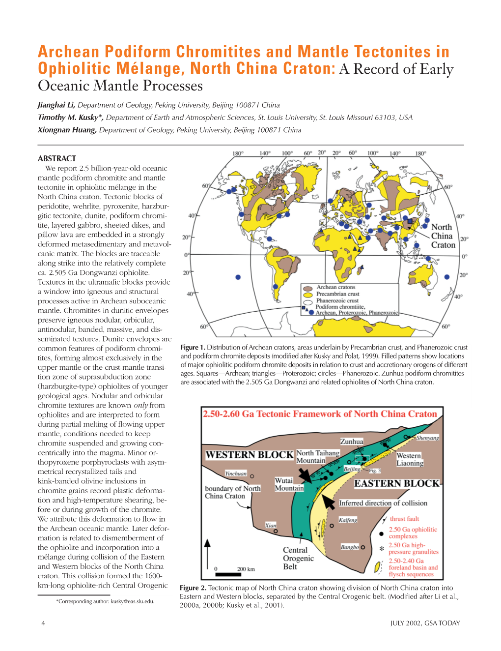 Archean Podiform Chromitites And